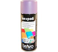Nespoli - Bomboletta Spray Smalto Acrilico 400ml Interni ed Esterni, Vernice Spray Aerosol Universale, Asciugatura Rapida, Adesione su Tutte le Superfici, Valvola Autopulente, RAL Blu Lilla