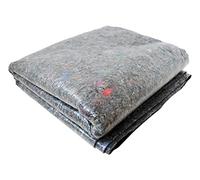 Nespoli Feltro assorbente con plastica di protezione, 5 m², 280 g/m², per lavori di verniciatura, fai da te, coperta per pavimento, antiscivolo e impermeabile