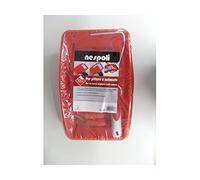 Nespoli - Kit Pittura Murale con Bacinella EasyTouch Rossa, Mini Rullo per Pittura da 11 cm e Ricambio Rullo - per Pitture a Solvente, Facile Utilizzo e Pulizia