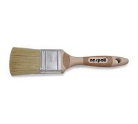 Nespoli N0A0107070 Pennello Piatto, Manico in Legno, N. 70