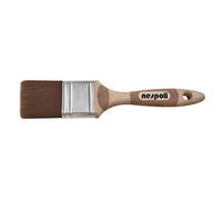 Nespoli N0A0107260 Pennello Piatto, Manico Legno, Lasertouch, per Legno