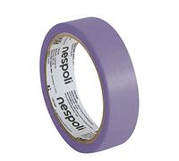 Nespoli - Nastro Carta di Riso Adesivo Precimask Sensitive 25mm x 25m per Mascherature Precise su Carta da Parati - Facile da Strappare, Rimozione Senza Residui, Verniciatura Fai da Te