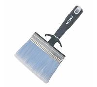 Nespoli - Pennello Pittura Muri 120x25mm, Pennello Plafone Largo per Ogni Superficie e Pittura Murale, Pennelli per Dipingere Fai da Te, Manico con Gancio per Secchi, Compatibile con Pertiche Nespoli