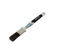 Nespoli - Pennello Pittura Piatto SoftTouch 25 mm, per Smalti Acqua e Solvente - Pennelli per Dipingere Oggetti con Manico Ergonomico, Pennelli Pittura per Stesura Uniforme