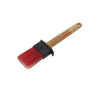 Nespoli - Pennello Pittura Piatto ZeroLoss L 50mm, per Smalti Acqua e Solvente, Pennelli per Dipingere Oggetti Fai da Te, Pennelli Pittura Manico Ergonomico Laser Touch, Stesura Senza Perdita di Peli