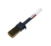 Nespoli - Pennello Pittura Piatto ZeroLoss M 38mm, Pennelli per Dipingere per Impregnante e Vernice per Legno, Pennelli Pittura Fai da Te con Manico Ergonomico Air Touch, Stesura Senza Perdita di Peli