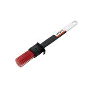 Nespoli - Pennello Pittura Piatto ZeroLoss S 25mm, per Smalti Acqua e Solvente, Pennelli per Dipingere Oggetti Fai da Te, Pennelli Pittura Manico Ergonomico Air Touch - Stesura Senza Perdita di Peli
