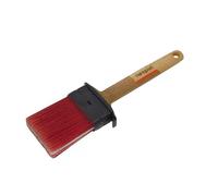 Nespoli - Pennello Pittura Piatto ZeroLoss XL 65mm, per Smalti Acqua e Solvente, Pennelli per Dipingere Oggetti Fai da Te, Pennelli Pittura Manico Ergonomico Laser Touch, Stesura Senza Perdita di Peli