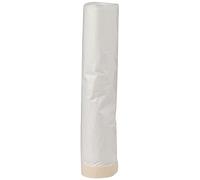 Nespoli Rotolo di plastica con nastro adesivo, 90 cm x 20 m, resistente a 80°, ideale per dipingere, decorare, coprire mobili, trattamento corona, adatto per automobili