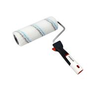 Nespoli - Rullo per Pittura 22cm per Superfici Ruvide e Lavori Fai da Te, Rullo Pittura Murale e Fissativo per Muri Interni, Manico Ergonomico SoftTouch Confortevole - Applicazione Precisa e Uniforme