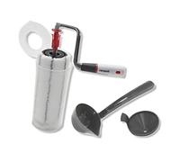 Nespoli - Rullo per Pittura NonStopMatic 21cm con Serbatoio e Meccanismo Automatico RollMatic, Rullo con Serbatoio per Imbiancare Capacità 0.6 L, Sistema FreshBox per Conservazione e Viscosimetro