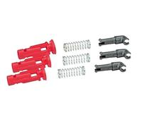 Nespoli - Set 3 Molle Rollmatic per Rullo per Pittura, Accessorio per Ricambio per Rullo Pittura, Fai da Te, Compatibile con Sistema Rollmatic di Aggancio e Sgancio Automatico