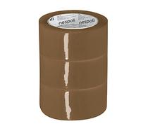 Nespoli Torre 3 Nastri da Imballo Avana 50mm x 66m