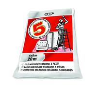 Nespoli Set 5 Teli Copritutto 4x5 m