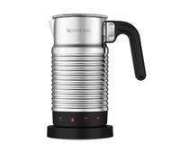 NESPRESSO Aeroccino 4, Montalatte elettrico per cappuccino, 4 funzioni: schiuma calda leggera o densa, schiuma fredda e latte caldo, colore Nero