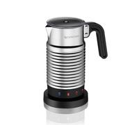 Nespresso Aeroccino4 - Montalatte elettrico lavabile in lavastoviglie, con quattro modalità di preparazione, colore: argento e nero