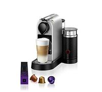 Nespresso Citiz & Milk con Aeroccino XN761B, Macchina da caffè di Krups, Sistema Capsule Nespresso, Serbatoio acqua 1L, Silver