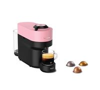 Nespresso De'Longhi Macchina Da Caffè A Capsule Vertuo Pop ENV90.P, Funzione Cold Brew, 4 Dimensioni Di Tazza, Connettività Bluetooth E WLAN, Pacchetto Di Benvenuto, Rosa