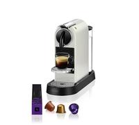 Nespresso Macchina da caffè Citiz di De'Longhi per cialde originali, espresso di ispirazione italiana, caffè di qualità, set di capsule incluse, EN167.W, bianco