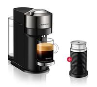 Nespresso Macchina da caffè Vertuo Next Deluxe ENV 120.CAE con montalatte, cromata