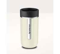 Nespresso Travel Mug Medium Vanilla Ice 400 ml | Tazza termica fredda e calda per caffè, tè, matcha, ecc. | a prova di perdite, lavabile in lavastoviglie, con coperchio, in acciaio inox