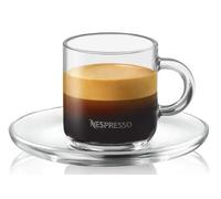 Nespresso Vertuo espresso set 2 bicchieri 2 piattini 2 cucchiai