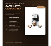 DE'LONGHI Vertuo Lattissima ENV300 MACCHINA CAFFÈ CAPSULE, Bianco