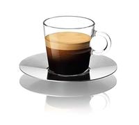 Nespresso View Espresso - Tazza in vetro con piattino