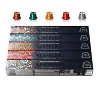 Nespresso World Explorations Pack: ENVIVO LUNGO, FORTISSIO LUNGO, LINIZIO LUNGO, SHANGHAI LUNGO, BUENOS AIRES LUNGO, 50 Capsule