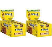NESQUIK Maxi Choco Barrette Cereali Integrali al Cioccolato e al Latte, 24 Barrette da 25g (600g) (Confezione da 2)