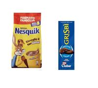 Nesquik Preparato Solubile Per Bevanda, 800G + OMAGGIO Grisbi Ciobar, Edizione Speciale, con Crema