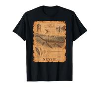 Nessie Lago Ness Mostro Plesiosauro Scozia Criptide Mito Maglietta