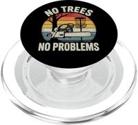 Nessun albero Nessun problema Motosega Scherzo Disco Golf PopSockets PopGrip per MagSafe