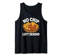 Nessun chip lasciato dietro divertente gioco di parole messicano, Cinco De Mayo Canotta