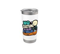 Nessun costume è anche un costume valido divertente Halloween Bicchiere termico in acciaio inox doppia parete