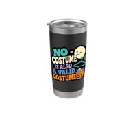 Nessun costume è anche un costume valido divertente Halloween Bicchiere termico in acciaio inox doppia parete