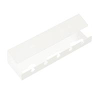 Nessun drill Coord-Management | Vassoio organizzatore filo sotto la scrivania | Lunga durata di vita per la gestione del cestello dei cavi per la casa, lo studio, la cucina, il bagno, il tavolo