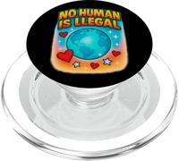Nessun essere umano è illegale Diritti Immigrazione Dichiarazione Design PopSockets PopGrip per MagSafe