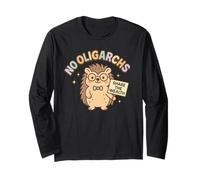 Nessun oligarchi condivide la ricchezza Cute Porcupine Maglia a Manica