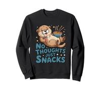 Nessun Pensiero Solo Snack Carino Otter Ramen Felpa