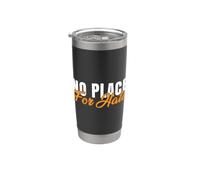 Nessun posto per i vestiti. Positives Bicchiere termico in acciaio inox doppia parete