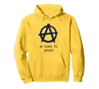 "Nessun potere per nessuno!", Punks, Punkrock, Anarchia Felpa con Cappuccio