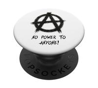 "Nessun potere per nessuno!", Punks, Punkrock, Anarchia PopSockets PopGrip Adesivo