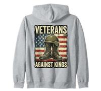 Nessun re in America veterani Contro i re Felpa con Cappuccio