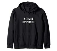 Nessun rimpianto Felpa con Cappuccio