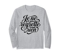 Nessun rimpianto Je Ne Regrette Rien Maglia a Manica