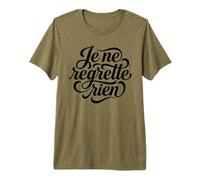 Nessun rimpianto Je Ne Regrette Rien Maglietta Premium