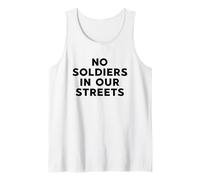 Nessun Soldato nelle nostre Strade protesta Contro la Resistenza Canotta