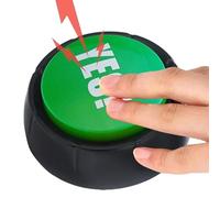 Nessun suono - Pulsante del suono divertente, Joy Buzzer, Pulsante del suono, Joy Buzzer, Game Buzzer, Nessuno, pulsante per spettacoli di gioco, per feste da scrivania e per studenti