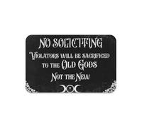 Nessun Trasgressore Verrà Sacrificato Agli Antichi Dei Zerbino Moderno Zerbino Ingresso Funny Tappetino Antiscivolo Per Corridoi Ufficio Doccia 40 X 60Cm